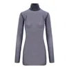 Concept A Trois Women's Grey Tulle Blouse In Grey