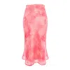 Concept A Trois Women's Pink / Purple Pink Sequin Skirt