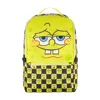 Concept One Spongebob Checkered Big Face Backpack In Multi