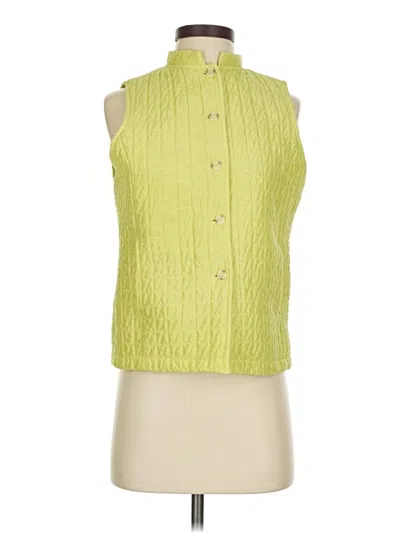 Pre-owned Concept Vest In Green