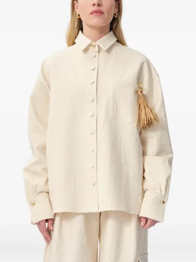 Concepto 듄스 태슬 셔츠 In Neutral