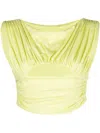 CONCEPTO RUCHED SLEEVELESS TOP