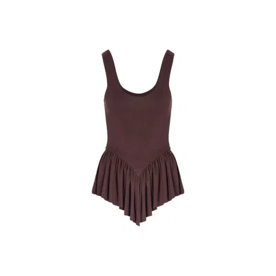 Concepto Women's Brown Thera Fluid Top