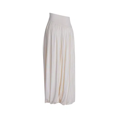 Concepto Women's White Eros Harem-style Pants