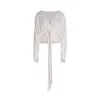 Concepto Women's White Lila Fluid Top In White
