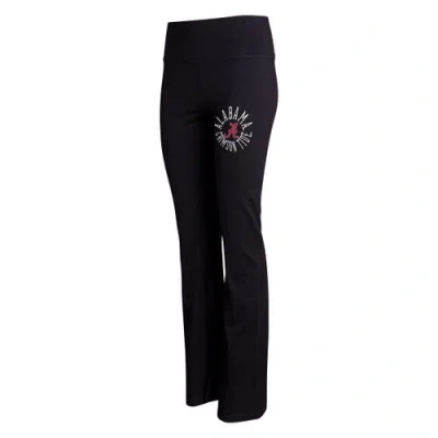 Concepts Sport Black Alabama Crimson Tide Enclave Tri-blend Flared Leggings