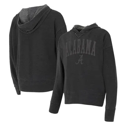 Concepts Sport Charcoal Alabama Crimson Tide Volley Long Sleeve Hoodie T-shirt