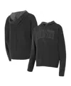 Concepts Sport Concept Sport Women's Charcoal Florida State Seminoles Volley Long Sleeve Hoodie Top In Gray