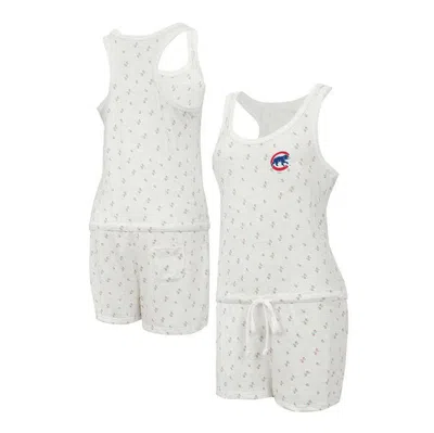Concepts Sport Cream Chicago Cubs Gardner Hacci Knit Romper