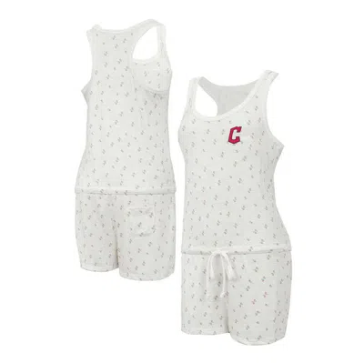Concepts Sport Cream Cleveland Guardians Gardner Hacci Knit Romper