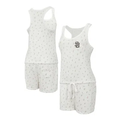 Concepts Sport Cream San Diego Padres Gardner Hacci Knit Romper