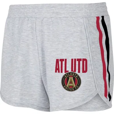 Concepts Sport Gray Atlanta United Fc Cedar Tri-blend Shorts In White