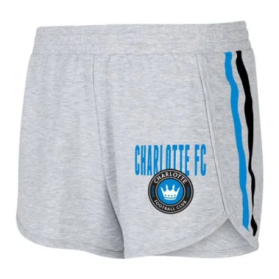 Concepts Sport Gray Charlotte Fc Cedar Tri-blend Shorts
