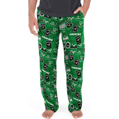 Concepts Sport Kelly Green Philadelphia Eagles Throwback Logo Grady Pants