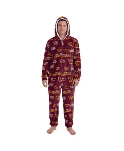 Concepts Sport Men's And Women's Burgundy Washington Commanders Sidekick Union Suit
