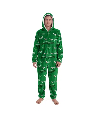 Concepts Sport Men's And Women's Kelly Green Philadelphia Eagles Sidekick Union Suit