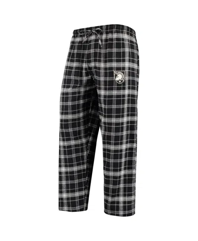 Concepts Sport Men's Black/gray Army Black Knights Ultimate Flannel Pants