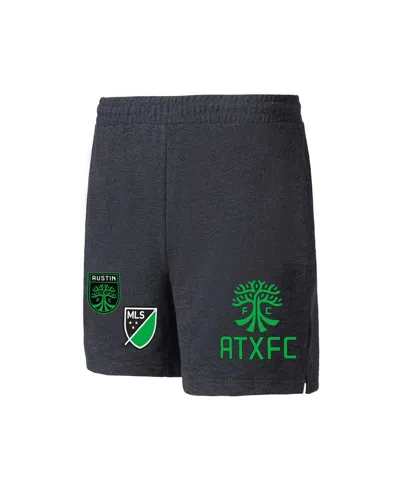 Concepts Sport Men's Charcoal Austin Fc Multi-logo Shorts In Gray