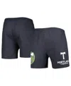 Concepts Sport Men's Charcoal Portland Timbers Multi-logo Shorts In Gray