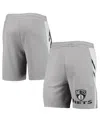 Concepts Sport Men's  Gray Brooklyn Nets Stature Shorts In Gray