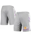 Concepts Sport Men's  Gray Los Angeles Lakers Stature Shorts In Gray