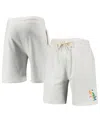 Concepts Sport Men's  Oatmeal Chicago White Sox Mainstream Logo Terry Tri-blend Shorts In Gray