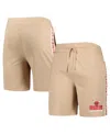 Concepts Sport Men's  Tan Chicago Bulls Team Stripe Shorts In Tan
