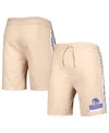Concepts Sport Men's  Tan Golden State Warriors Team Stripe Shorts In Tan