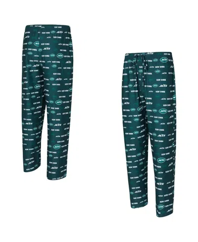 Concepts Sport Men's Green New York Jets Mosaic All Over Print Pants