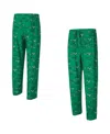 Concepts Sport Men's Kelly Green Philadelphia Eagles Retro Mosaic Allover Print Knit Pants In Green