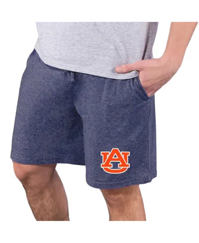 Concepts Sport Men's Navy Auburn Tigers Quest Knit Jam Shorts In Blue