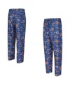 Concepts Sport Men's Navy Chicago Bears Mosaic All Over Print Pants In Blue