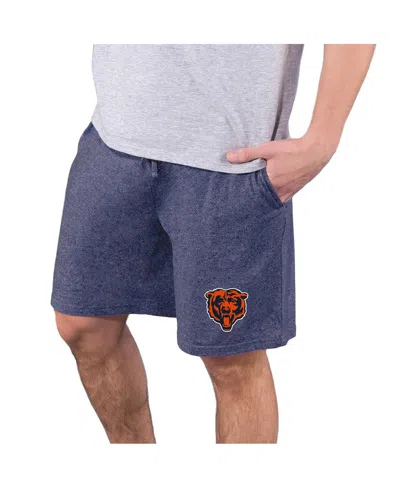 Concepts Sport Men's Navy Chicago Bears Quest Knit Jam Shorts In Blue
