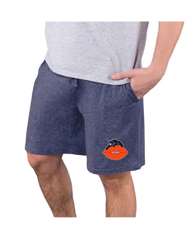 Concepts Sport Men's Navy Chicago Bears Quest Knit Jam Shorts In Blue