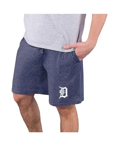 Concepts Sport Men's Navy Detroit Tigers Quest Knit Jam Shorts In Blue