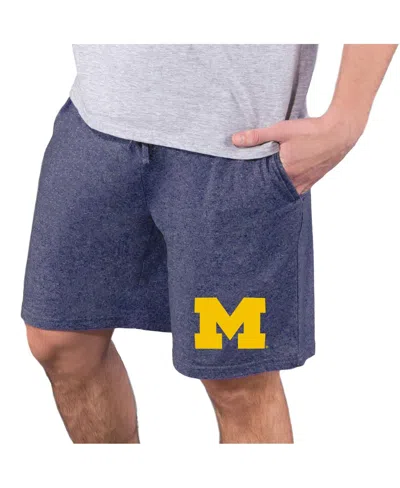 Concepts Sport Men's Navy Navy Midshipmen Quest Knit Jam Shorts In Blue