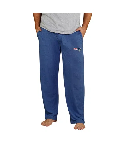 Concepts Sport Men's Navy New England Patriots Lightweight Quest Knit Sleep Pants In Blue