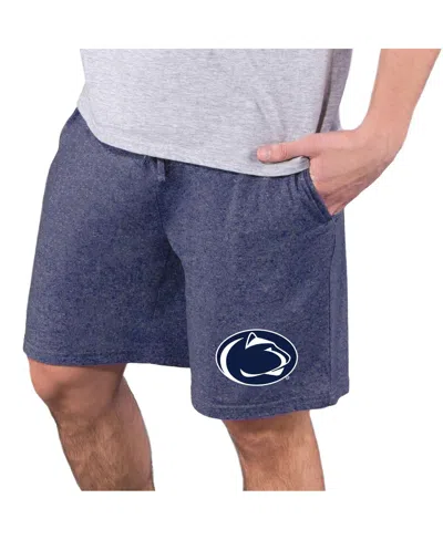 Concepts Sport Men's Navy Penn State Nittany Lions Mainstream Terry Shorts In Blue