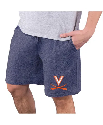 Concepts Sport Men's Navy Virginia Cavaliers Quest Knit Jam Shorts In Blue