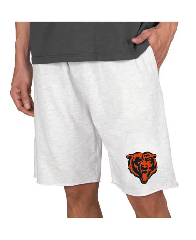 Concepts Sport Men's Oatmeal Chicago Bears Mainstream Terry Shorts In Multi