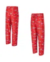 Concepts Sport Men's Red Kansas City Chiefs Mosaic All Over Print Pants In Red