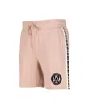 Concepts Sport Men's Tan Atlanta United Fc Team Stripe Shorts In Pink