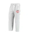 Concepts Sport Men's White, Navy Minnesota Twins Vigor Lounge Pant In White,navy