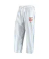 Concepts Sport Men's White, Royal New York Mets Vigor Lounge Pant In White,royal