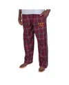 Concepts Sport Men'sâ Burgundy Washington Commanders Ultimate Plaid Flannel Pants In Burgundy