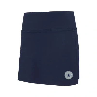 Concepts Sport Navy Dallas Cowboys Plus Size Sport Skort In Blue