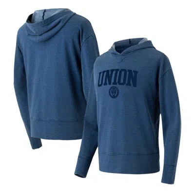 Concepts Sport Navy Philadelphia Union Volley Hoodie Long Sleeve T-shirt
