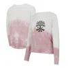 CONCEPTS SPORT CONCEPTS SPORT PINK/WHITE AUSTIN FC ORCHARD TIE-DYE LONG SLEEVE T-SHIRT