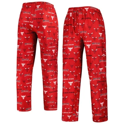 Concepts Sport Red Chicago Bulls Breakthrough Knit Sleep Pants