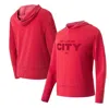 CONCEPTS SPORT CONCEPTS SPORT RED ST. LOUIS CITY SC VOLLEY HOODIE LONG SLEEVE T-SHIRT